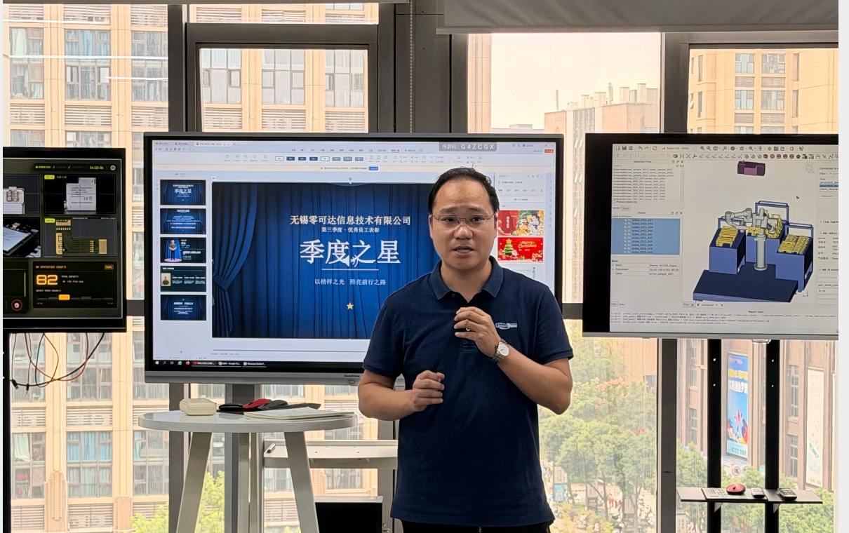 Founder and general manager Xiang Jianhai speaking at the event