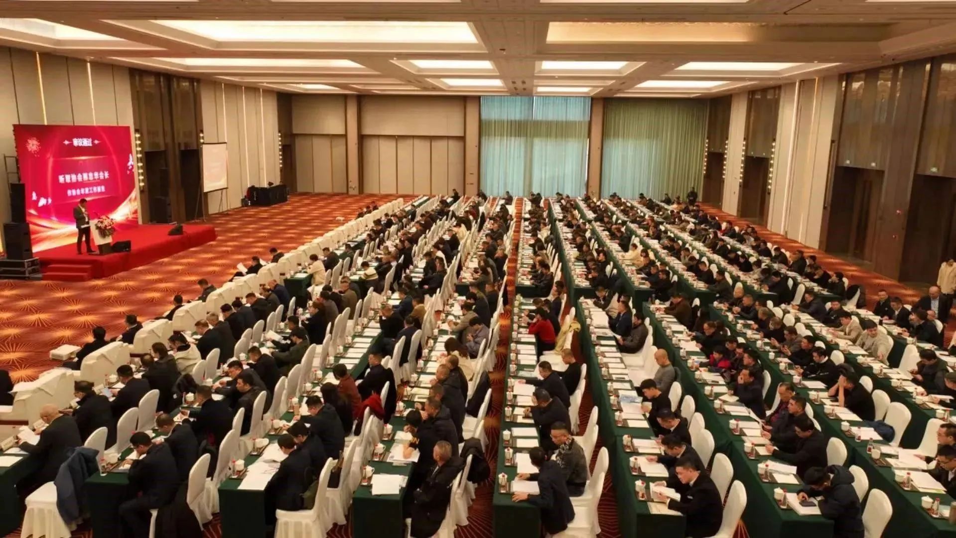 瑞安市汽摩配行业协会第四届三次会员大会现场