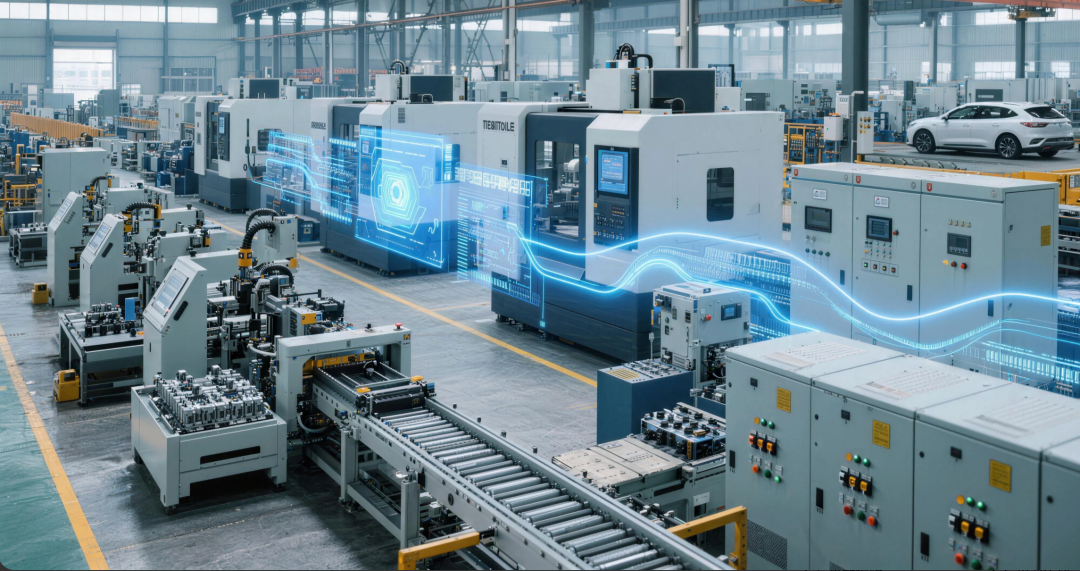 Smart Factory Rendering