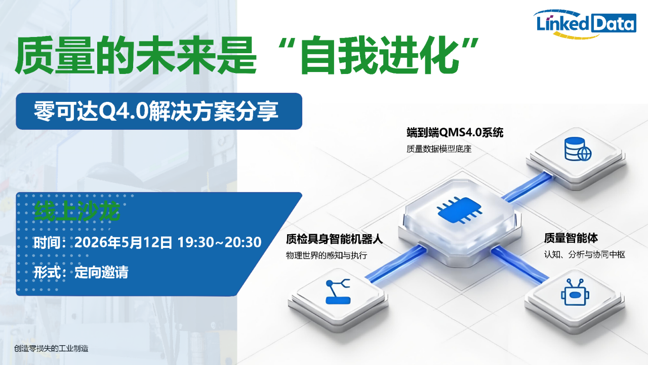 QMS4.0线上沙龙